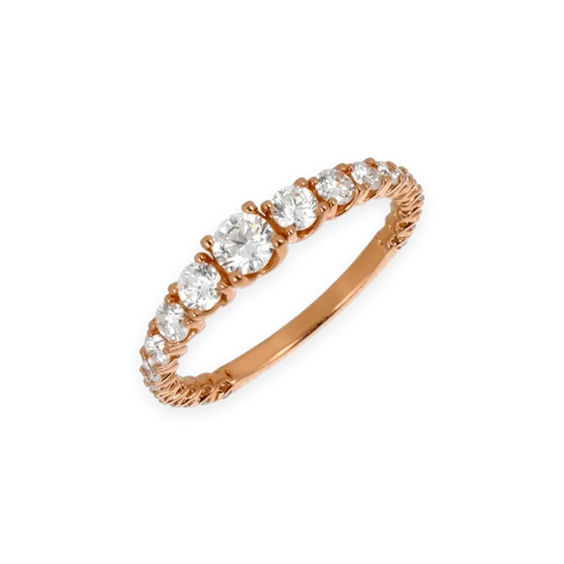 Anello Namuri Donna in Oro Diamante 0.84 Ct AN-DEG20W/R - AN-DEG20W/R